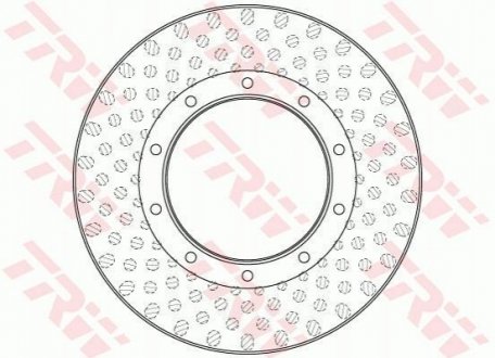 Гальмівний диск TRW DF5010S