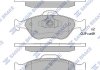 Колодки тормозные (передние) Ford Fiesta 95-10/Fusion/Ka 02-12/Puma/Mazda 121 96-03/Mazda 2 03-07 Hi-Q (SANGSIN) SP1565 (фото 1)