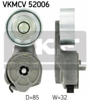 Ролик з натягувачем APV1084 D=85, W=32 SKF VKMCV 52006