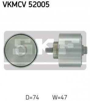 Ролик APV1060 D=74, W=47 SKF VKMCV 52005