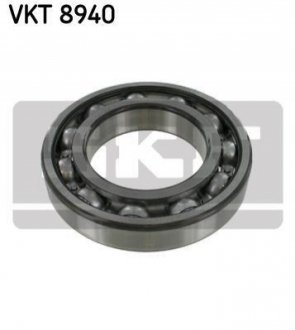 Підшипник трансмісії КПП кульковий 90x160x30 SKF VKT 8940