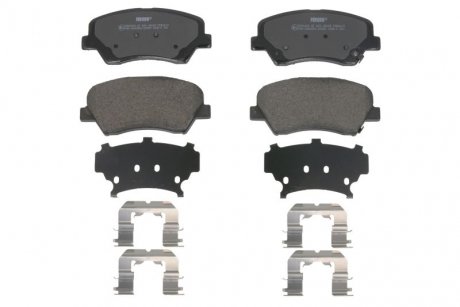 Колодки тормозные (передние) Hyundai Elantra/ i30/Veloster 11-/Kia Cee'd/Cerato 12-/Soul 09- FERODO FDB4613 (фото 1)