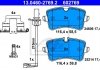 Колодки тормозные (задние) Audi A6/A7 10- ATE 13.0460-2769.2 (фото 1)