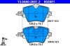 Колодки тормозные (передние) BMW 2 (F45/F46)/5 (G30/F90)/X1(F48)/X2 (E39)/X3 (G01/F97) 13- ATE 13.0460-2601.2 (фото 1)