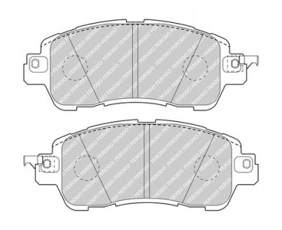 Колодки тормозные (передние) Mazda 2 1.5 14- FERODO FDB5015