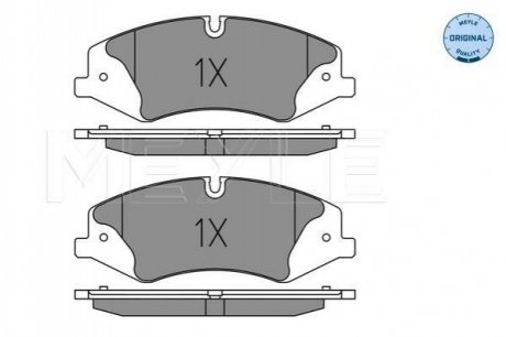 Колодки гальмівні (передні) Land Rover Range Rover/Discovery 2.0-5.0 09- (TRW) MEYLE 025 250 2119