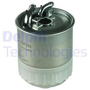 Фильтр топливный MB Sprinter 2.2-3.0CDI (+отв. датчика воды) Delphi HDF563 (фото 1)
