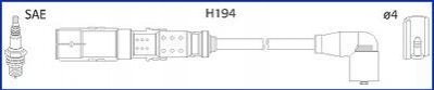 Проводи запалювання VW Caddy III 1.6 94-05/T5 2.0i 03-15 (к-кт) (HÜCO) HITACHI 134791 (фото 1)