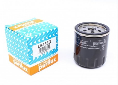 Фильтр масляный Toyota Hilux III/IV 2.8/3.0D 05- Purflux LS188B