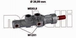 Цилиндр тормозной (главный) MB Sprinter/VW Crafter 06- (26.99mm) Metelli 05-0867 (фото 1)