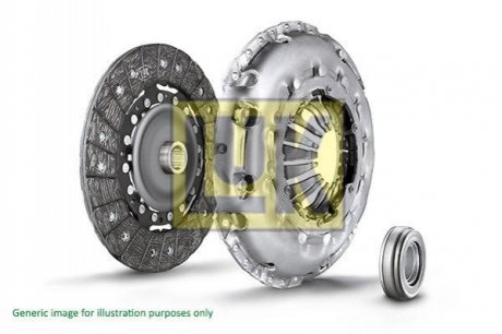 Комплект зчеплення Fiat Ducato 1.9-2.5D 89-94 (d=230mm) LuK 623 0749 00 (фото 1)