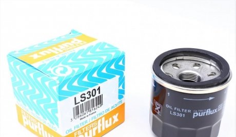 Фильтр масляный Renault Laguna 2.0i 16V 07- Purflux LS301 (фото 1)