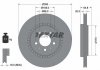 Диск тормозной (задний) Volvo XC90 02-14 (308x20) TEXTAR 92126803 (фото 2)