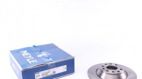 Диск тормозной (задний) Audi A6 05-11 (302x12) MEYLE 115 523 0027 (фото 1)
