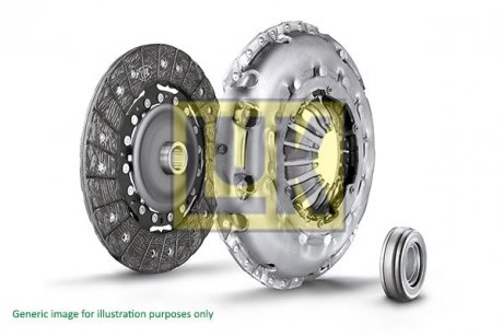 Комплект зчеплення Fiat Palio 96-03 (d=190mm) LuK 619 3171 00 (фото 1)