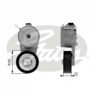 Натяжитель ремня генератора Fiat Doblo 1.4 05- Gates T38368 (фото 1)