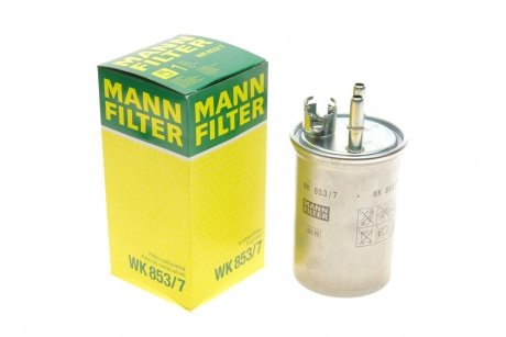 Фильтр топливный Ford Connect 1.8Di/TDCi (55kw) 02- (под клапан) MANN WK 853/7