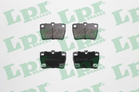 Колодки тормозные (задние) Toyota Rav4 II 00-05 LPR 05P997