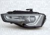 Фара права AUDI A5 D3S H7 PWY24W LED TRANSPARENT LENS BLACK FRAME AFS BEZ XENON ECU MAGNETI MARELLI 711307023921 (фото 1)