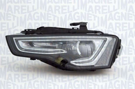 Фара права AUDI A5 D3S H7 PWY24W LED TRANSPARENT LENS BLACK FRAME AFS BEZ XENON ECU MAGNETI MARELLI 711307023921 (фото 1)