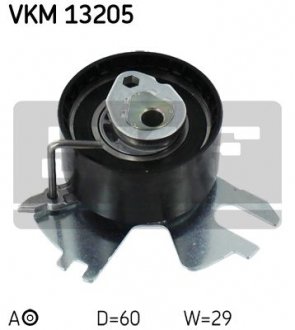 Ролик ГРМ Fiat Scudo 2.0D Multijet 10- (натяжной) (60х29) SKF VKM13205 (фото 1)