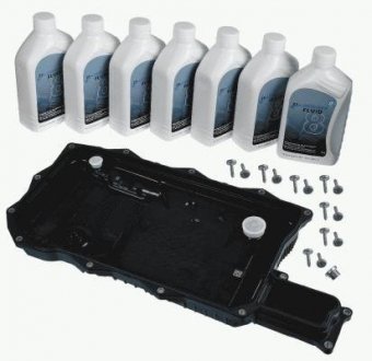 BMW фільтр акп + болти + 7л мастила LifeguardFluid 9 F15, F30, G20, G21, G30, G31, G11, G01 ZF 1102.298.019