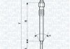 FIAT свічка розжарювання Doblo,Panda,Opel Astra J,Combo,Citroen,Peugeot 1.3HDI MAGNETI MARELLI UY19A (фото 1)
