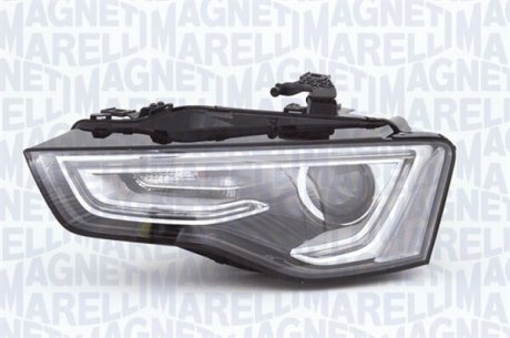 Фара ліва AUDI A5 D3S PWY24W LED TRANSPARENT LENS BLACK FRAME BEZ XENONECU MAGNETI MARELLI 711307023914