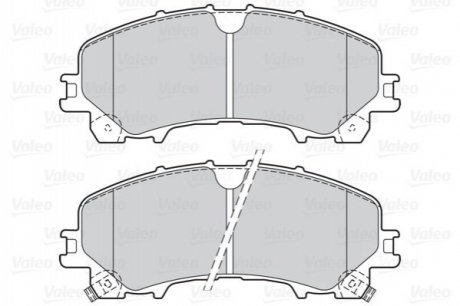Колодки тормозные (передние) Audi Q5 18- Valeo 302167