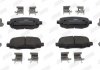 Колодки тормозные (задние) Fiat 500/Jeep Compass/Renegade 14- Jurid 573693J (фото 1)