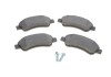 Колодки тормозные (передние) Citroen C2/C4 04-/C3 09-/Berlingo/Peugeot 206/307 96-/207 06-/208 12- Delphi LP1727 (фото 1)