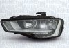 MAGNETI MARELLI фара галогенова ліва H7/H7 (BLACK) AUDI A5 FL (B8PA)  [710301274201]