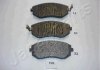 Колодки тормозные (передние) Subaru Forester 02-/Impreza 00-/Legacy 03-14/Outback 03- JAPANPARTS PA-706AF (фото 1)