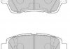 Колодки тормозные (передние) Ford Fiesta VI 08-/Mazda 2 07-15/Subaru Justy 07- Jurid 573648J (фото 1)