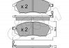 Колодки тормозные (передние) Renault Koleos 08-/Nissan Qashqai 07-14/Pathfinder/NP300 05- CIFAM 822-819-0 (фото 1)