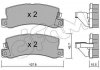 Колодки гальмівні задн. Avensis/Corolla/Camry/Corona/Celica/Carina/RX/ES 87-07 CIFAM 822-161-1 (фото 1)