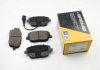 Колодки тормозные (передние) Seat Ibiza/VW Polo 01-09/Skoda Fabia 99-14/Roomster 06-15 (+датчик) BREMSI BP3013 (фото 2)