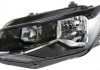 HELLA VW фара основна галоген з лампами з мотором H4 W21/5W лів.Caddy IV 15- 1ED 012 286-011