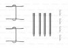 К-т установчий задн. гальм. колодок DB Vito W638, PEUGEOT 406/605/607 BOSCH 1987474223 (фото 1)