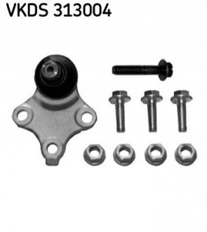 Опора шаровая (передняя/снизу) Citroen Berlingo/Peugeot Partner 96- (d=16mm) SKF VKDS 313004