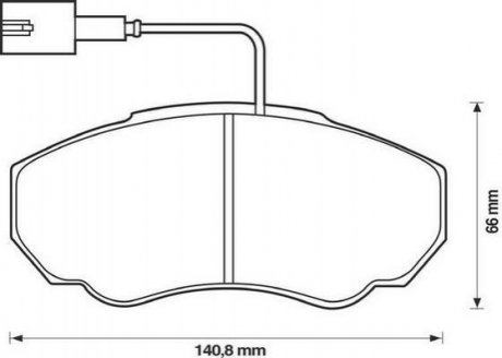 Колодки тормозные (передние) Citroen Jumper/Fiat Ducato/Peugeot Boxer 94- R15 Jurid 573113J