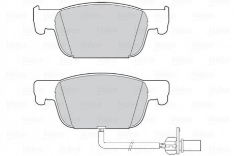 Гальмівні колодки дискові AUDI A4 Allroad/A4 Avant/A5/S5 "1,4-3,0 "F "15>> Valeo 302320