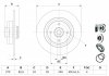 Диск тормозной (задний) Renault Scenic II 03- (270х10) BOSCH 0986479E71 (фото 5)