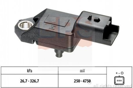 CITROEN датчик тиску повітря C5 2,2HDi 06-, PEUGEOT, FORD, LAND ROVER EPS 1.993.136 (фото 1)