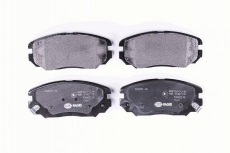 Колодки тормозные (передние) Hyundai Tucson 04-/Sonata 05-10/Grandeur 05-/Kia Opirus 06- HELLA 8DB355012-461