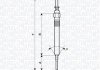 Свічка розжарювання (керамічна) BMW 3 E90 316d/318d 07- MAGNETI MARELLI 062900130304 (фото 1)