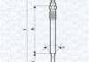 Свічка розжарювання ASTRA, OMEGA, VECTRA [] MAGNETI MARELLI 062900009304 (фото 1)