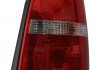 HELLA VW ліхтар задн (з лампами розжарювання червоний прав.Touran 03-06 2VP 008 759-061
