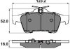 Колодки тормозные (задние) Citroen C5/Ford C-Max 07-/Focus/Connect 04-13/Renault Laguna 07-15/Volvo National NP2020 (фото 1)