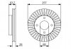 Диск тормозной (передний) Nissan NV200 10- (257x26) BOSCH 0 986 479 535 (фото 9)